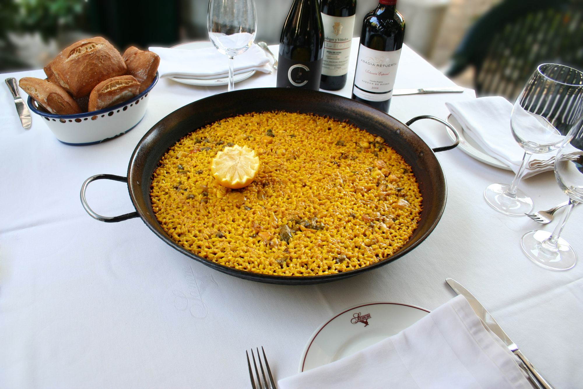 Arroz recién hecho en Samm